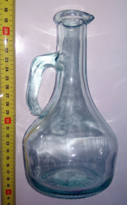 LOT 2 STICLE / STICLA VECHE DECANTOR - foto