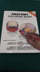 THE ANATOMY COLORING BOOK/ CARTE COLORAT ANATOMIE/2014 foto