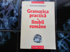Gramatica practica a limbii romane - Stefania Popescu foto