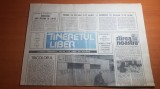 ziarul tineretul liber 21 aprilie 1990-art. despre comuna valea calugareasca