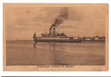 CPI B 10204 CARTE POSTALA - DAMPFAERGEN CHRISTIAN, KORSOR, VAPOR, JENSEN F0RLAG