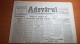 Ziarul adevarul 20 ianuarie 1990-demnitatea curata a istoriei noastre