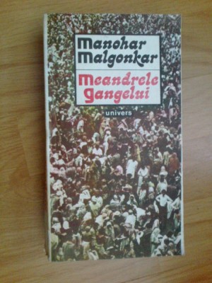 k0b Meandrele Gangelui - Manohar Malgonkar foto