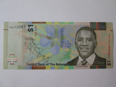 Bahamas 1 Dollar 2017 UNC foto