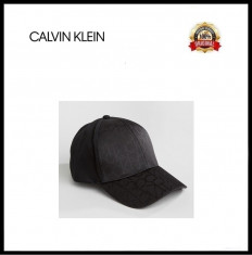 Sapca Calvin Klein Neagra - Originala - Reglabila - 100% Bumbac - Detalii anunt foto