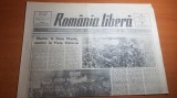 ziarul romania libera 30 ianuarie 1990-manifestatii banu manta si p-ta victoriei