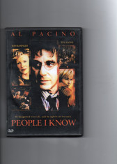 PEOPLE I KNOW- DVD - film foto