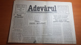 Ziarul adevarul 28 martie 1990-art. despre confruntarea de la targu mure