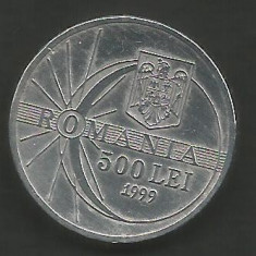 ROMANIA 500 LEI 1999 ECLIPSA [3] livrare in cartonas foto