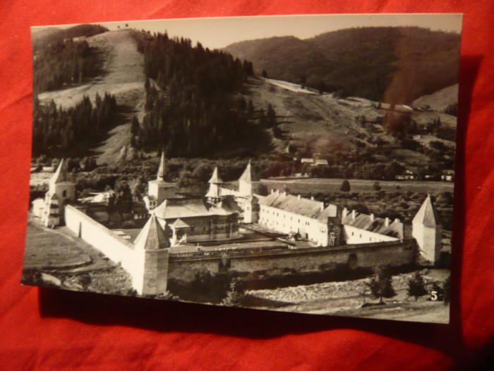 Ilustrata - Manastirea Sucevita -ctitorie Ghe.si Eremia Movila - Ed. 1964
