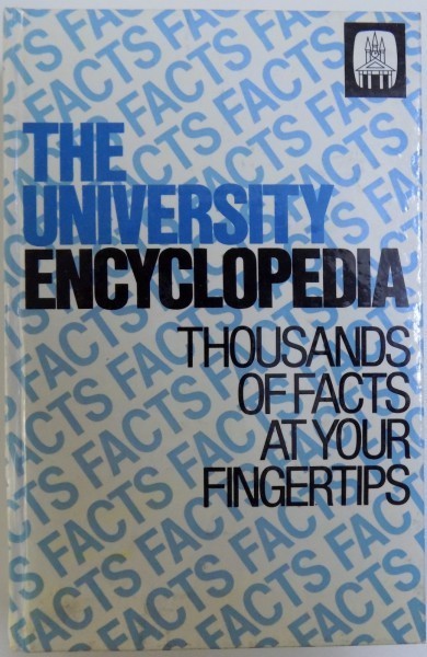 THE UNIVERSITY ENCYCLOPEDIA - THOUSANDS OF FACTS AT YOUR FINGERPRINTS , 1985 foto mare THE UNIVERSITY ENCYCLOPEDIA - THOUSANDS OF FACTS AT YOUR FINGERPRINTS , 1985 foto mare