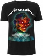 Tricou Metallica: Hardwired Album Cover foto