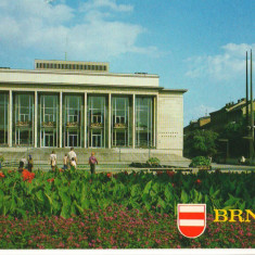 CPI B 10236 CARTE POSTALA - BRNO, CEHIA, 1979, TEATRUL JANACEK