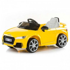 Masinuta Electrica Audi TT RS 2018 Yellow foto