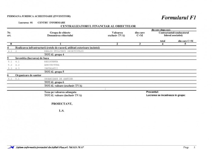 Intocmesc devize constructii si instalatii Intocmesc devize constructii si instalatii