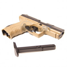 Pistol Airsoft Walther P99 DAO TAN (Dual-Tone RAL 8000) foto