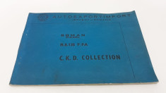 CARTE TEHNICA ROMAN DIESEL R.8. 135 F/FA* TEXT LIMBA ENGLEZA ?I FRANCEZA foto