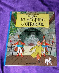 TINTIN Le sceptre d ottokar Herge Casterman benzi desenate franceza foto