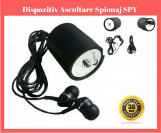 Dispozitiv Spion de Ascultare SPY - Aparat amplificare Sunet Spionaj foto