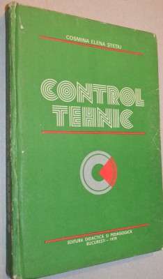 Control tehnic - Cosmina Elena Stetiu foto