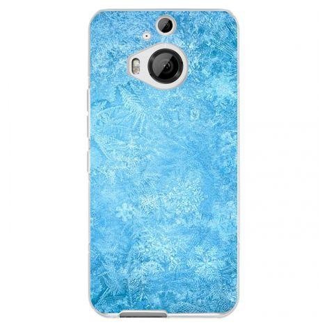 Husa Frozen Ice Snowflake HTC One M9 foto mare Husa Frozen Ice Snowflake HTC One M9 foto mare