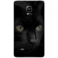 Husa Black Cat Face SAMSUNG Galaxy Note 4 Edge foto