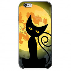Husa Black Cat Full Monn Halloween APPLE Iphone 5s foto