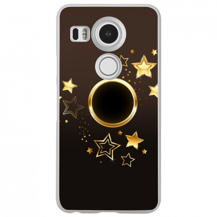 Husa Goldy Star LG Nexus 5x foto mare Husa Goldy Star LG Nexus 5x foto mare