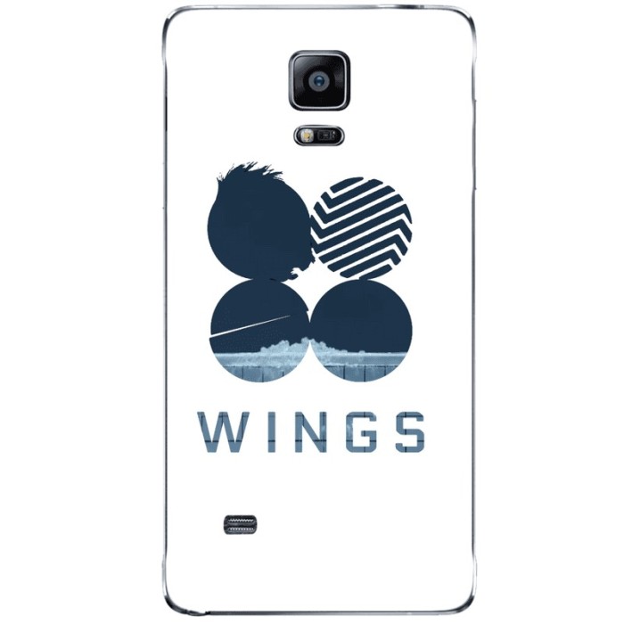 Husa Blue Wings SAMSUNG Galaxy Note 4 Husa Blue Wings SAMSUNG Galaxy Note 4