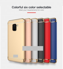 Bumper / Husa 3 in 1 Luxury pentru Samsung Galaxy A8 2018 / A8 plus 2018 foto