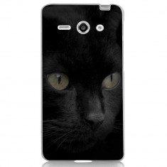 Husa Black Cat Face HUAWEI Ascend Y530 foto