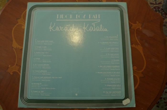 Disc vinil Karády Katalin – Tudok Egy Dalt Pepita – LPX 17738 foto mare Disc vinil Karády Katalin – Tudok Egy Dalt Pepita – LPX 17738 foto mare