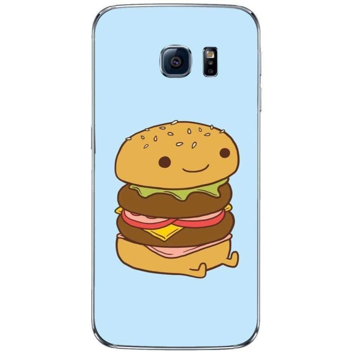 Husa Da Burger SAMSUNG Galaxy S6 Edge foto mare Husa Da Burger SAMSUNG Galaxy S6 Edge foto mare