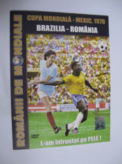 DVD fotbal / Brazilia - Romania / CM Mexic 70 foto