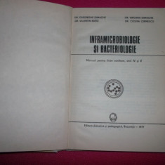 Inframicrobiologie si bacteriologie /Gh.Dimache