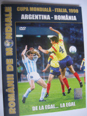 DVD fotbal / Argentina - Romania / CM Italia 90 foto