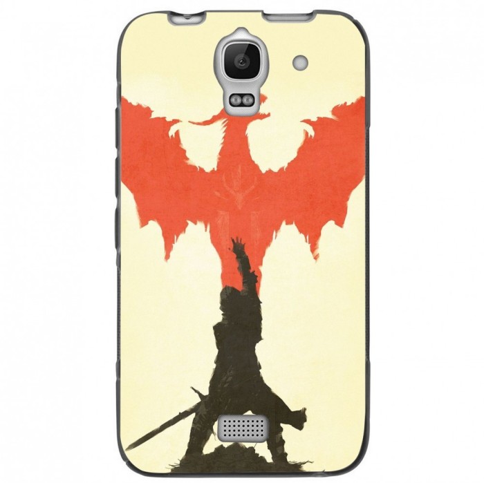 Husa Dragon Slayer HUAWEI Ascend Y360 foto mare Husa Dragon Slayer HUAWEI Ascend Y360 foto mare