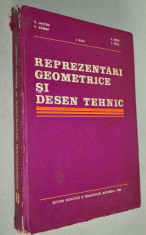 Reprezentari geometrice si desen tehnic - 1982 foto