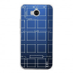 Husa Blueprint HUAWEI Ascend Y6 2017 foto