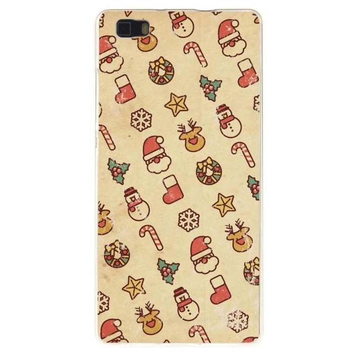 Husa Christmas Drawing HUAWEI Ascend P8 Lite 2017 foto mare Husa Christmas Drawing HUAWEI Ascend P8 Lite 2017 foto mare