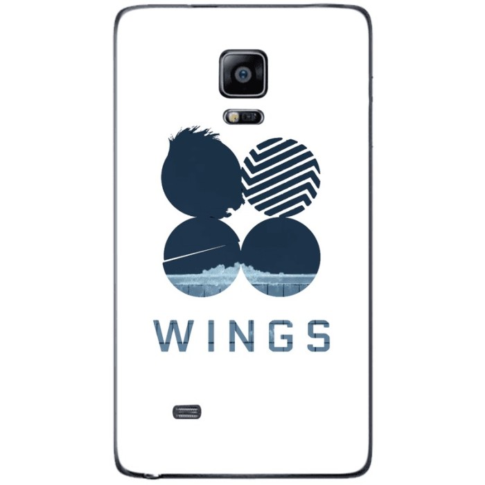 Husa Blue Wings SAMSUNG Galaxy Note 4 Edge foto mare Husa Blue Wings SAMSUNG Galaxy Note 4 Edge foto mare