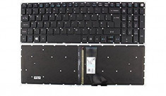 Tastatura laptop Acer Aspire E5-573 Iluminata layout UK foto