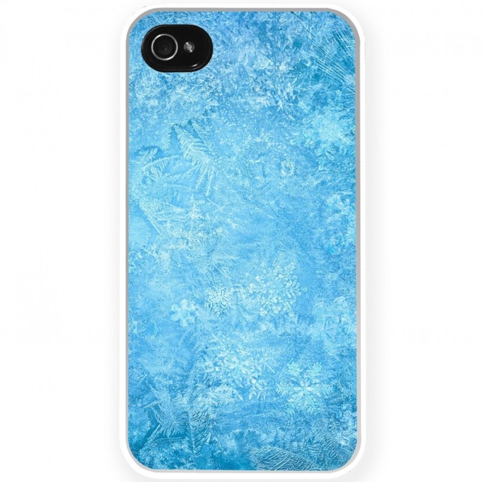 Husa Frozen Ice Snowflake APPLE Iphone 5c foto mare Husa Frozen Ice Snowflake APPLE Iphone 5c foto mare