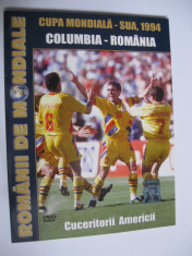 DVD fotbal / Columbia - Romania / CM SUA 94 foto