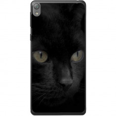 Husa Black Cat Face Sony Xperia E5 foto