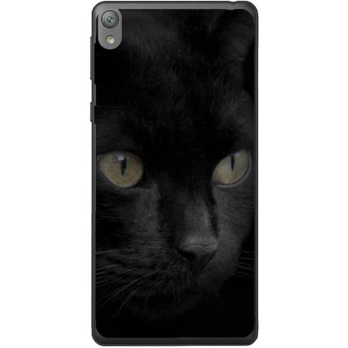 Husa Black Cat Face Sony Xperia E5 Husa Black Cat Face Sony Xperia E5