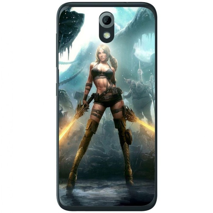 Husa Girl Action HTC Desire 620g Husa Girl Action HTC Desire 620g