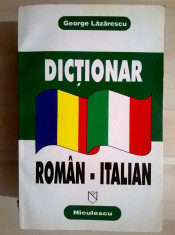 George Lazarescu ? Dictionar roman-italian foto