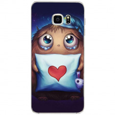 Husa Cute Sleepy Monster Anime SAMSUNG Galaxy S6 Edge Plus foto