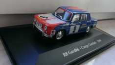 Macheta Renault 8 Gordini (Dacia 1100) 1969 #9 - NOUA in blister, scara 1:43 foto